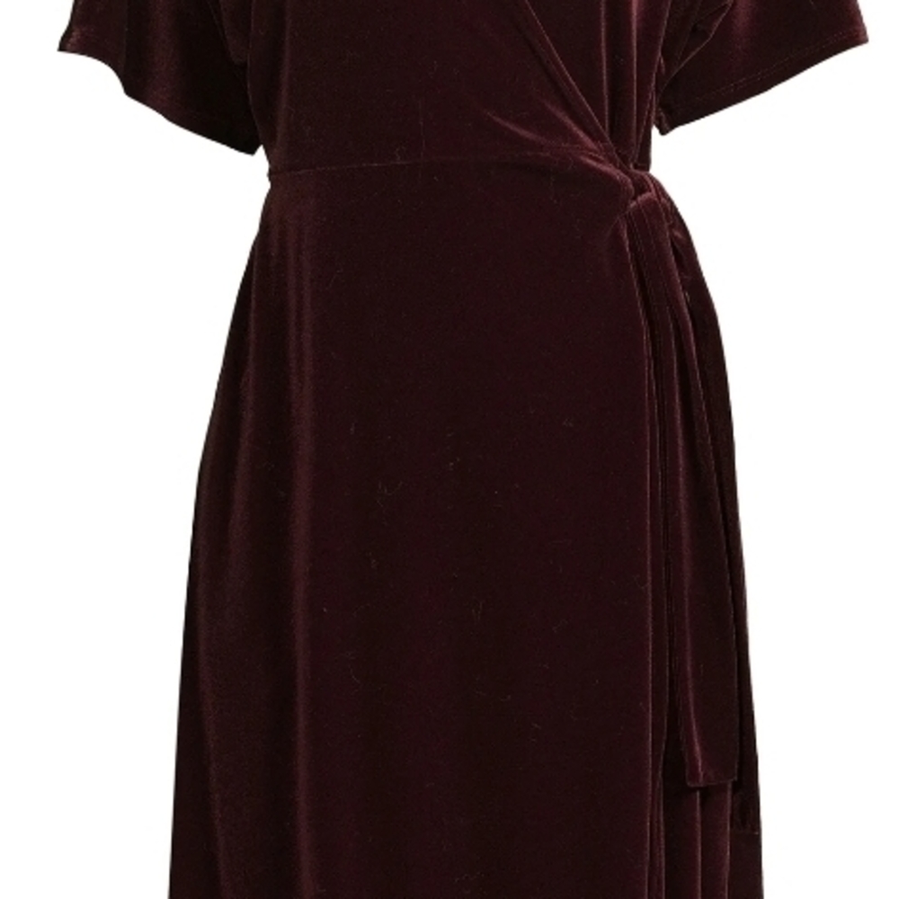 Time and Tru Rich Burgundy Garment